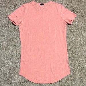 Men's Pink Crew Neck T-Shirt